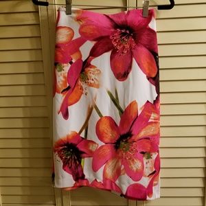 Gorgeous Floral Pencil Skirt, 14 P